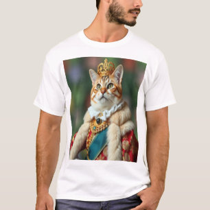 T-shirt Queen cat