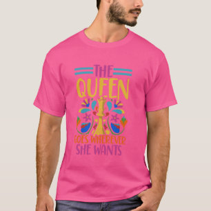 T-shirt Queen Chess Piece Donner du pouvoir aux femmes
