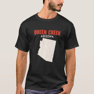 T-shirt Queen Creek Arizona USA State America Travel Arizo