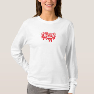 T-shirt Queen Design – Typographie élégante de couronne ro