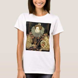 T-shirt Queen Elizabeth 1 Love/Honor Love Citations Cadeau
