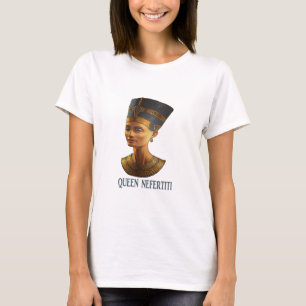 T-shirt Queen Nefertiti design cadeau égyptien antique