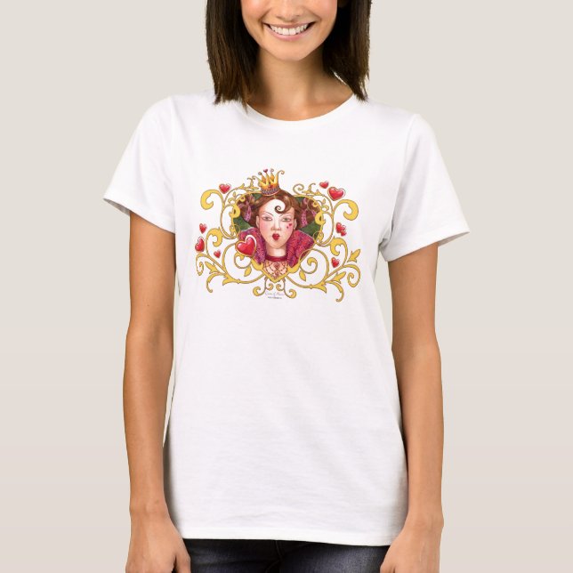 T-shirt Queen of Hearts (Devant)