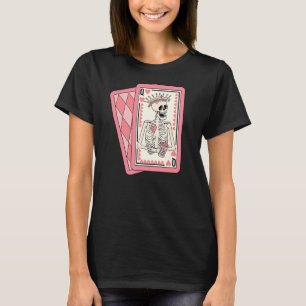 T-shirt Queen Of Hearts Jeu Carte Valentines Jour 1
