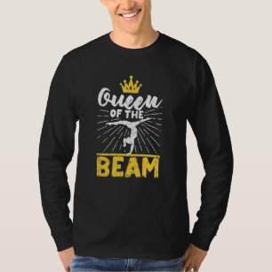 T-shirt Queen Of The Beam Gymnast Fan Gymnastique de forma