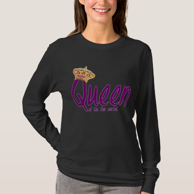 T-shirt Queen of the Flea Market (Devant)