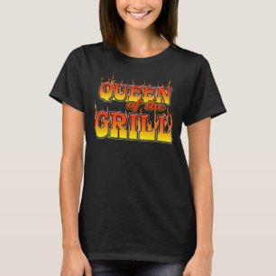 T-shirt Queen of the Grill pour les femmes qui aiment gril
