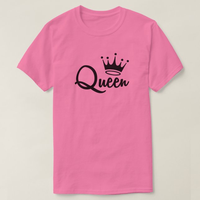 T-SHIRT QUEEN TIARA (Design devant)