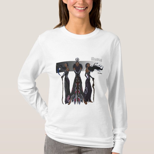 T-shirt Queens 001A d'Akala Aje (Devant)