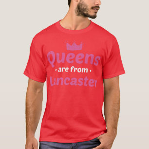 T-shirt Queens De Lancaster California Hometown Ca H