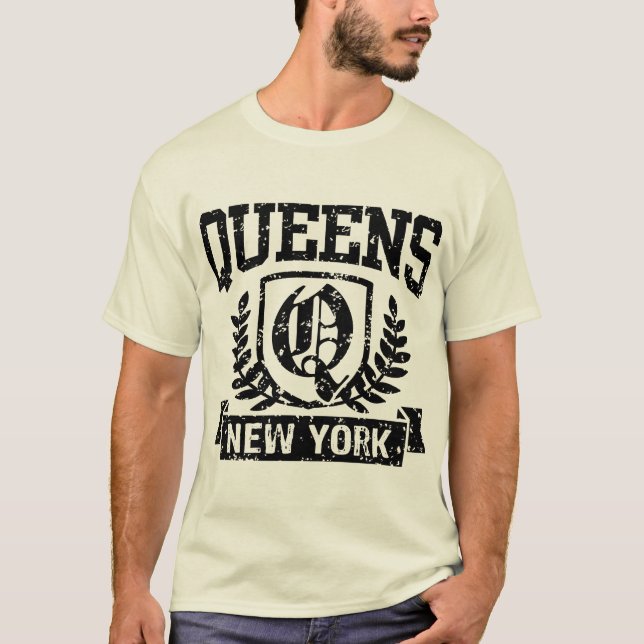T-shirt Queens New York (Devant)