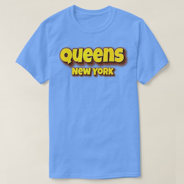 T-shirt Queens New York 3 (Design devant)