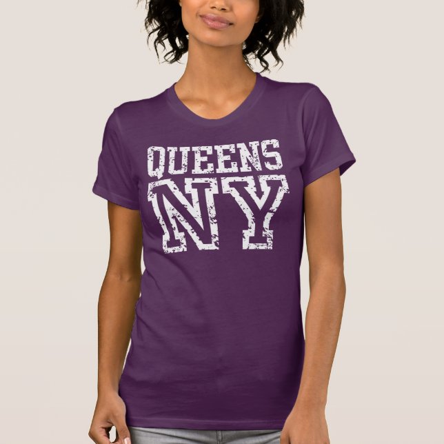 T-shirt Queens NY (Devant)