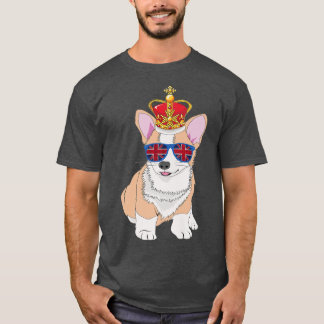T-shirt Queens Platinum Jubilé 70 ans Souvenir British