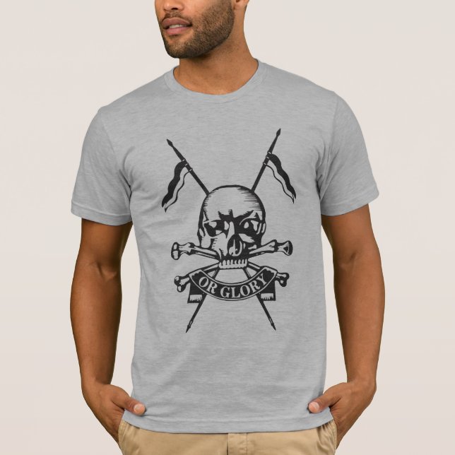 T-shirt Queens Royal Lancers (Devant)