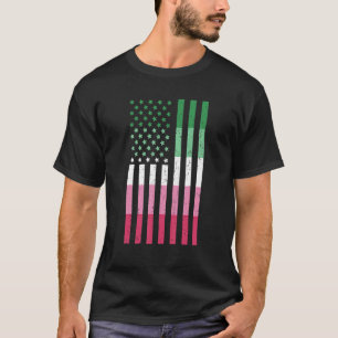 T-shirt Queer Abrosexuality Usa Drapeau Lgbt Pride Patriot