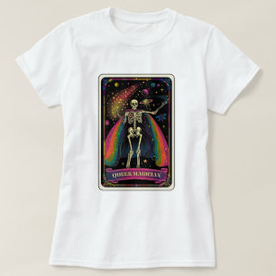 T-shirt Queer Magicien Skeleton Tarot