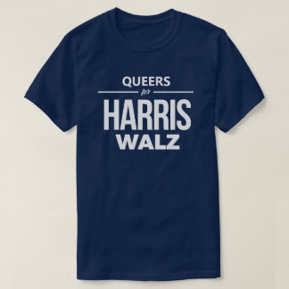 T-shirt Queers pour Harris Walz
