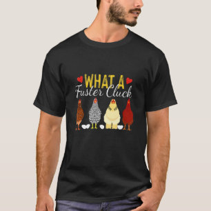T-shirt Quel Agriculteur De Poulets De Camion Fuster