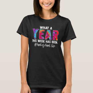 T-shirt Quel An Cette Semaine A Été L'Application Homescho