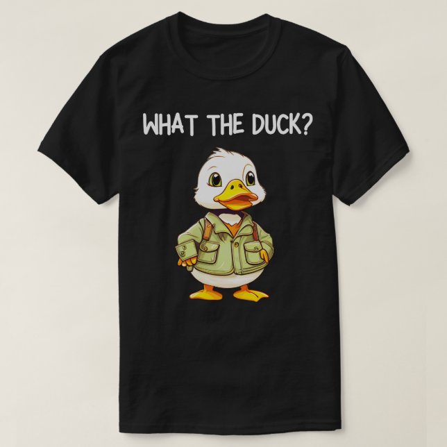 T-shirt quel canard (Design devant)
