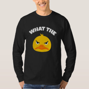 T-shirt Quel Canard Canard Matin Grouch Café Caoutchouc Du