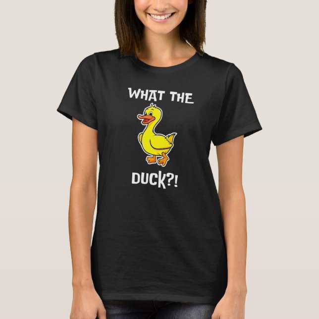 T-shirt Quel Canard Mignonne Drôle (Devant)