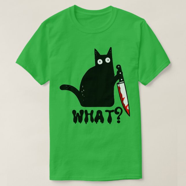 T-shirt Quel chat 5 (Design devant)