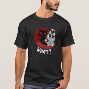 T-shirt Quel chat Chat Méchant Kitty Chatons Chat