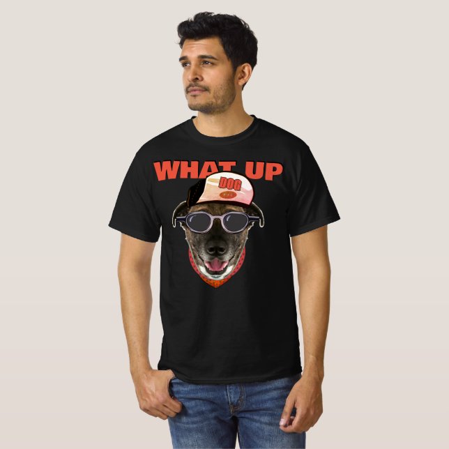 T-shirt Quel chien (Devant entier)