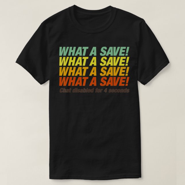 T-shirt Quel Conversation de sauvegarde désactivé, simple  (Design devant)