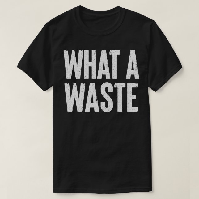 T-shirt Quel Déchet Ian Dourle La Conception Du Ventilateu (Design devant)