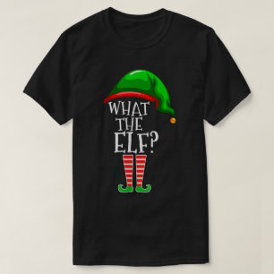 T-shirt Quel design de Noël drôle de lutin