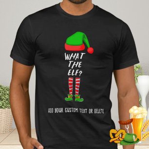 T-shirt Quel Elfe ? Correspondance de famille de Noël T-sh