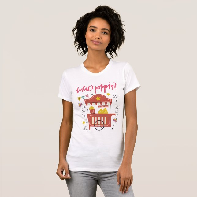T-shirt Quel est le Popcorn de Poppin (Devant entier)