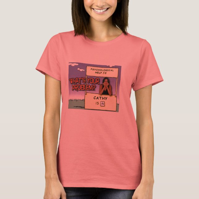 T-shirt Quel est ton problème ? (Devant)