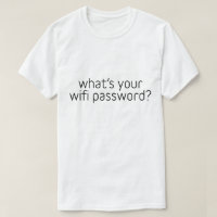Quel est votre mot de passe wifi ?
