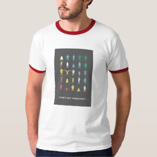 T-shirt Quel est votre super-pouvoir ? Mois de la fierté d