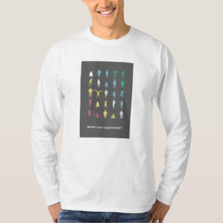 T-shirt Quel est votre super-pouvoir? Mois de la fierté du