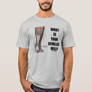 T-shirt Quel est votre talon d'Achille ? (Anatomie de