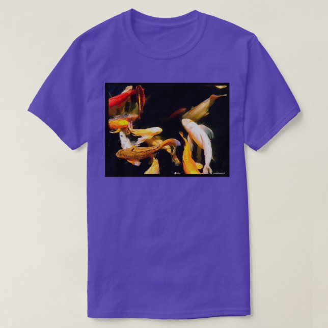 T-shirt Quel groupe de Koi (Design devant)