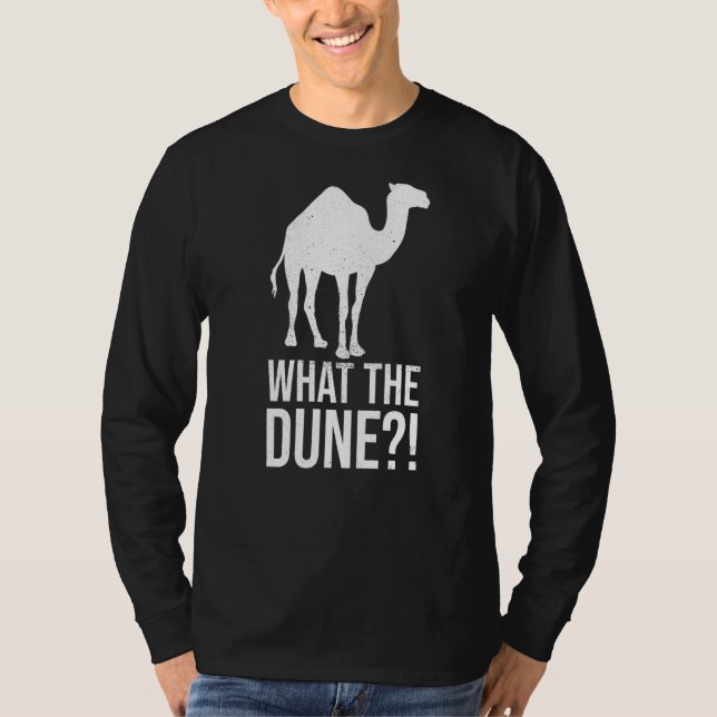 T-shirt Quel Jeu De Dune Pour Un Ventilateur De Camel (Devant)