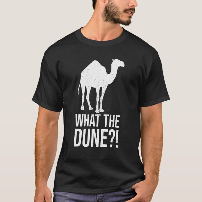 T-shirt Quel Jeu De Dune Pour Un Ventilateur De Camel (Devant)