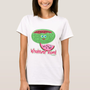 T-shirt Quel que soit maman Funny Watermelon Cartoon Sloga
