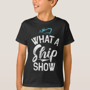 T-shirt Quel Salon De Navires Drôle Bateau
