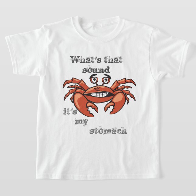 T-shirt Quel son c'est mon estomac (Poser)