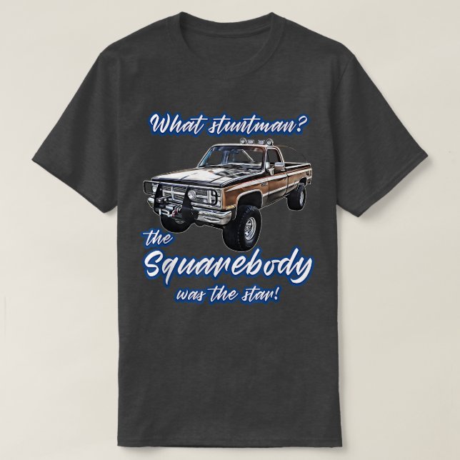 T-shirt Quel Stuntmanstar, blazer, k5, c10, carrosserie, c (Design devant)