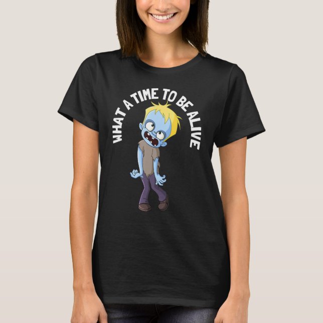 T-shirt Quel Temps Pour Être Vivant 6 (Devant)