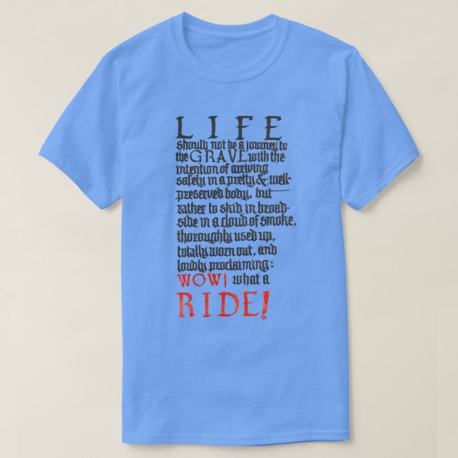 T-shirt Quel tour (Design devant)