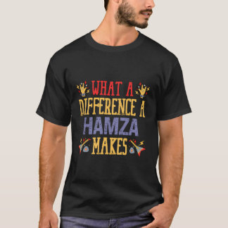 T-shirt Quelle Différence Un Hamza Fait